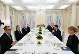   President Ilham Aliyev holds expanded meeting over dinner with NATO Secretary General Jens Stoltenberg  