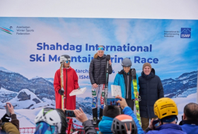 Azerbaijani athlete wins two medals in Shahdag International Ski Mountaineering Race