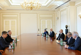 President Ilham Aliyev receives Saint Petersburg Governor