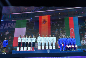 Azerbaijan win group all-around bronze at Rhythmic Gymnastics World Cup in Baku