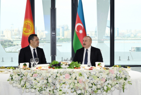 Azerbaijan hosts state reception in honor of President of Kyrgyzstan Sadyr Zhaparov