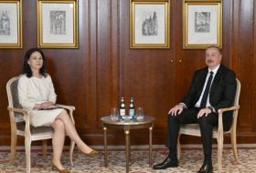 Meeting between President Ilham Aliyev, German FM kicks off in Berlin