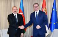   Serbian President Aleksandar Vučić makes phone call to President Ilham Aliyev  