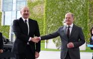  President Ilham Aliyev holds one-on-one meeting with German Chancellor Olaf Scholz in Berlin 