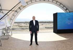 Efficient utilization of water resources is our main task, says President Ilham Aliyev