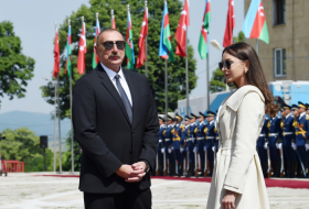   Azerbaijani President and First Lady visit Shusha   