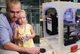Girl to be fitted with 3D printed ear in Australia - VIDEO