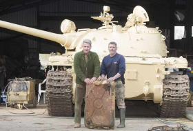 Collector finds £2million worth of gold bullion in an Iraqi tank