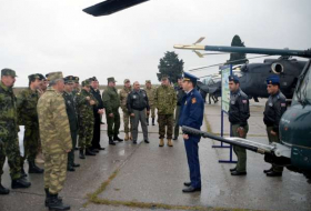 Military attachés accredited to Azerbaijan visits air force unit