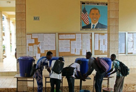 Obama`s Face Found Across Africa Ahead of Visit