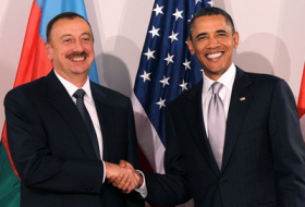 Barack Obama congratulates Ilham Aliyev
