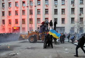 Ukraine opposition insists on immediate ceasefire at talks with president