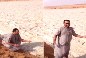 Sand River In Iraq, Like River - No Comment, VIDEO