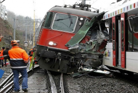 At least 49 people injured in collision of trains in Switzerland