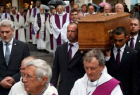 French priest murder: Thousands gather in Rouen to mourn Father Jacques Hamel