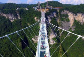 Glass bridge: China opens world`s highest and longest
