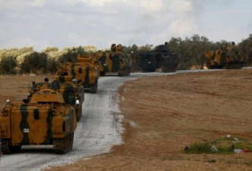 Turkish military convoy enters Syria's Idlib

