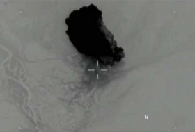 1st video released of US mega-bomb strike against ISIS