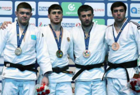 Azerbaijani judo fighter wins bronze medal at Antalya Grand Prix
