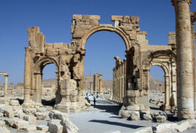 Islamic State Blows Up Arch of Triumph in Syria`s Palmyra