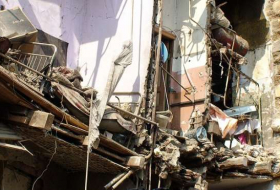 Building under construction collapses in Turkey