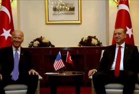 Erdogan meets US vice president Biden
