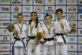 Azerbaijani fighters win 5 medals at Cadet European Judo Championships