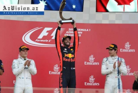 Ricciardo wins F1 Azerbaijan Grand Prix
