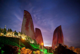 Flame Towers among world`s most unusually shaped skyscrapers