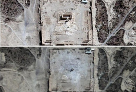 Satellite images show ISIL destruction in Palmyra