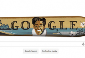 New Google doodle honours `big kahuna` Duke Kahanamoku