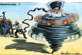 Iran protests to topple Mullah's regime - CARTOON