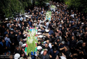 Iranians bid farewell to terror victims
