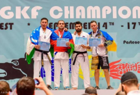 Azerbaijani karate fighters bring home seven medals from World Goju-Ryu Championships