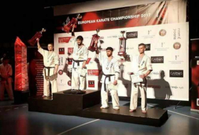 Azerbaijani kyokushin karate fighter crowned European champion