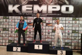 Azerbaijani fighters win six medals at European Kempo