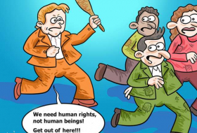 Merkel to refugees... Just see the CARICATURE