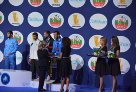 Azerbaijan’s Mursaliyev earns world wrestling bronze in Paris