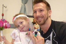 4-year-old cancer patient "marries" favorite nurse in hospital ceremony - V?DEO