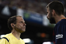Barcelona`s Gerard Pique faces ban of 4-12 games for cursing out linesman