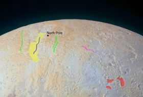 Amazing image shows Pluto`s frozen canyons