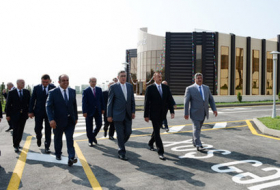 Azerbaijani President opens Gakh Olympic Sports Complex 