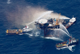 Fire on oil platform in Gulf of Mexico extinguished