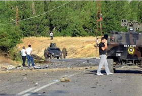 Three soldiers killed in roadside bomb explosion in Turkey  