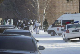 Russian student injures six in an ax attack at his school