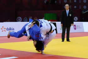 Azerbaijan`s Safarov wins bronze at Baku Grand Slam judo tournament