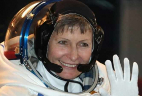 World's oldest spacewoman sets spacewalking record
