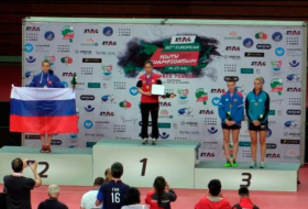Azerbaijani table tennis player claims European crown