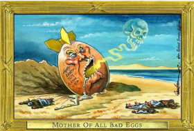 Trump's Mother of All Bad Eggs - CARTOON